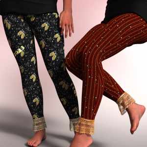 dForce Lace Leggings for Genesis 9 dForce Lace Leggings for Genesis 9