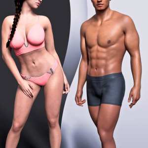 Twizted Body Morphs for Genesis 9 Twizted Body Morphs for Genesis 9