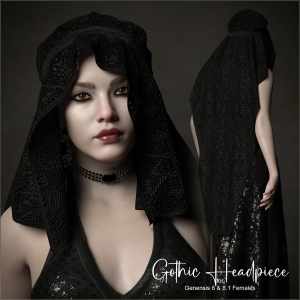 D-Force Gothic Headpiece for G8F and G8.1F D-Force Gothic Headpiece for G8F and G8.1F