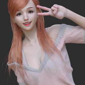 HS dForce Lurys Sweater for Genesis 8.1 Female HS dForce Lurys Sweater for Genesis 8.1 Female