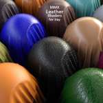 MMX Leather Shaders for Iray MMX Leather Shaders for Iray