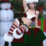 Jingle Outfit for Genesis 8 Females Jingle Outfit for Genesis 8 Females