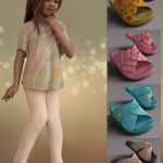 Joyce Sandals for Genesis 8 Female Joyce Sandals for Genesis 8 Female