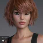Pop Cut Hair for Genesis 3 and 8 Female(s) Pop Cut Hair for Genesis 3 and 8 Female(s)