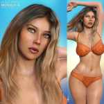 Monica-B For Genesis 8 Female Monica-B For Genesis 8 Female