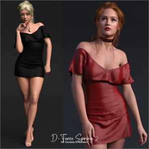 D-Force Spring 2 for Genesis 9 Females D-Force Spring 2 for Genesis 9 Females