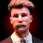 M3D Chuck Hair and Mustache for Genesis 8 and 8.1 Males M3D Chuck Hair and Mustache for Genesis 8 and 8.1 Males