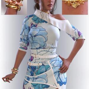 dForce Grace Designer Dress for Genesis 9 dForce Grace Designer Dress for Genesis 9