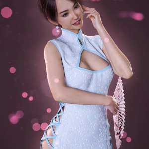 dForce Li Mei Mini Dress Outfit for Genesis 8 and 8.1 Females dForce Li Mei Mini Dress Outfit for Genesis 8 and 8.1 Females