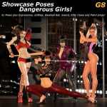 Showcase Poses: Dangerous Girls Poses And Props G8 Showcase Poses: Dangerous Girls Poses And Props G8