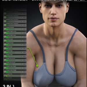 Breast Control for Genesis 3 and 8 Males Breast Control for Genesis 3 and 8 Males