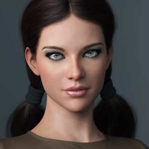 Chunky Pigtails for Genesis 3 and 8 Females Chunky Pigtails for Genesis 3 and 8 Females