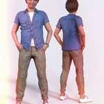 dForce Nelson Clothing for Genesis 8 Males dForce Nelson Clothing for Genesis 8 Males