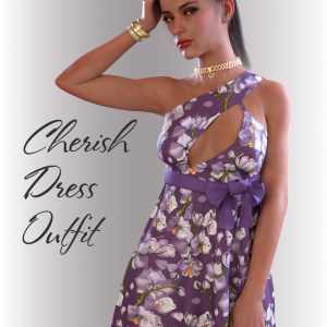 dForce Cherish Candy Dress for Genesis 8 Female(s) dForce Cherish Candy Dress for Genesis 8 Female(s)