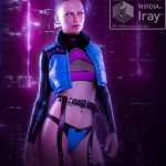 Midnight Runner dForce outfit for Genesis 8&8.1 Female Midnight Runner dForce outfit for Genesis 8&8.1 Female