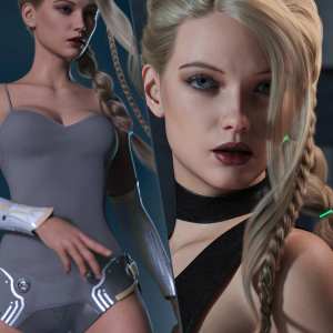 RY Xara Character, Hair, and Render Bundle RY Xara Character, Hair, and Render Bundle