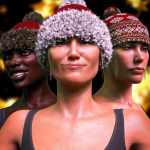 M3D Christmas Knitted Hat For Genesis 8 Females and Genesis 8.1 Females M3D Christmas Knitted Hat For Genesis 8 Females and Genesis 8.1 Females