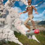 VDB Smoke Trails with Missile for Iray VDB Smoke Trails with Missile for Iray