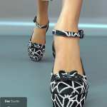 Jiwoo Platform Heels for Genesis 8 Female(s) Jiwoo Platform Heels for Genesis 8 Female(s)