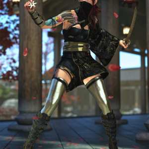 dForce Oni Shadow Outfit for Genesis 8 and 8.1 Females dForce Oni Shadow Outfit for Genesis 8 and 8.1 Females