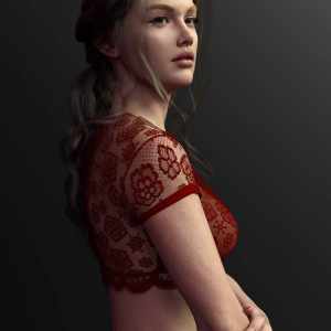 Contrast Lace Lingerie for Genesis 9 Contrast Lace Lingerie for Genesis 9