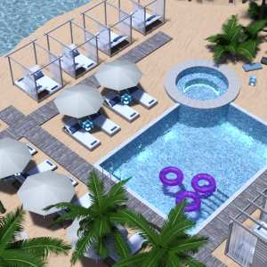 Island Beach Resort – Swimming Pool Area Island Beach Resort – Swimming Pool Area