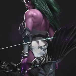 Night Elf Sentinel for Genesis 8 and 8.1 Female Night Elf Sentinel for Genesis 8 and 8.1 Female