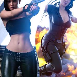 Z Ultimate Action Mega Set for Genesis 8 Female and Genesis 9 Z Ultimate Action Mega Set for Genesis 8 Female and Genesis 9