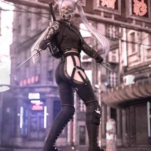 Katana HD Outfit for Genesis 8 Females Katana HD Outfit for Genesis 8 Females