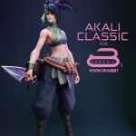 Akali The Rogue Assassin For Genesis 8 and 8.1 Female Akali The Rogue Assassin For Genesis 8 and 8.1 Female