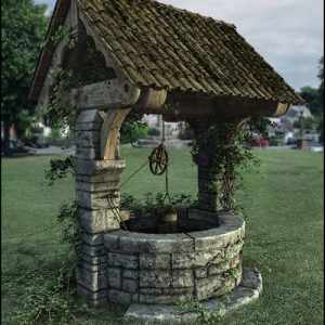 Old Village Wishing Well Old Village Wishing Well