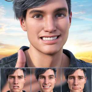 New Faces Expressions for Genesis 8.1 Male and Michael 8.1 New Faces Expressions for Genesis 8.1 Male and Michael 8.1