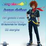 Fantasy-Anime-Outfit 3 _ Ayumu clothes_ for G3 Fantasy-Anime-Outfit 3 _ Ayumu clothes_ for G3