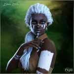 Prae-Ezili Hair For G8 Daz Prae-Ezili Hair For G8 Daz