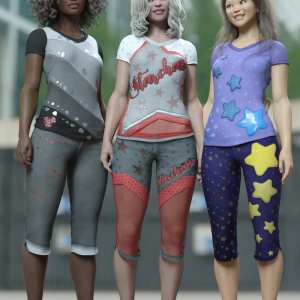 Playful Styles for Everyday 2 Clothes and Poses Texture Add-on Playful Styles for Everyday 2 Clothes and Poses Texture Add-on