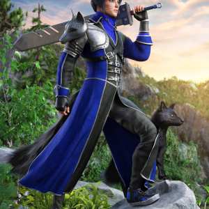 dForce Azurite Outfit for Genesis 8 and 8.1 Males dForce Azurite Outfit for Genesis 8 and 8.1 Males