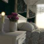 Elegant Romantic Bedroom Vignette Elegant Romantic Bedroom Vignette
