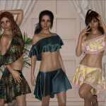 dForce – Celeste Outfit for G8F dForce – Celeste Outfit for G8F