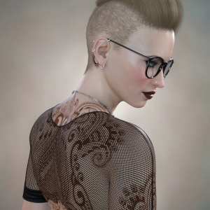 Makenna Hair for Genesis 8 Females Makenna Hair for Genesis 8 Females