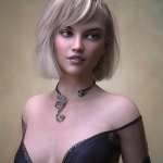 dForce Joy Hair for Genesis 8 Females dForce Joy Hair for Genesis 8 Females