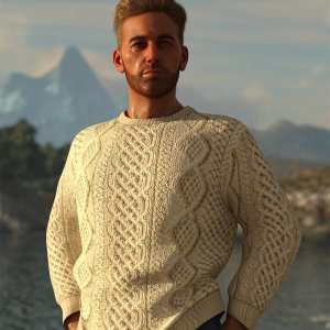 dForce Aran Sweater Outfit for Genesis 8 Males dForce Aran Sweater Outfit for Genesis 8 Males