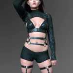 X-Fashion Tek Outfit for Genesis 9 X-Fashion Tek Outfit for Genesis 9
