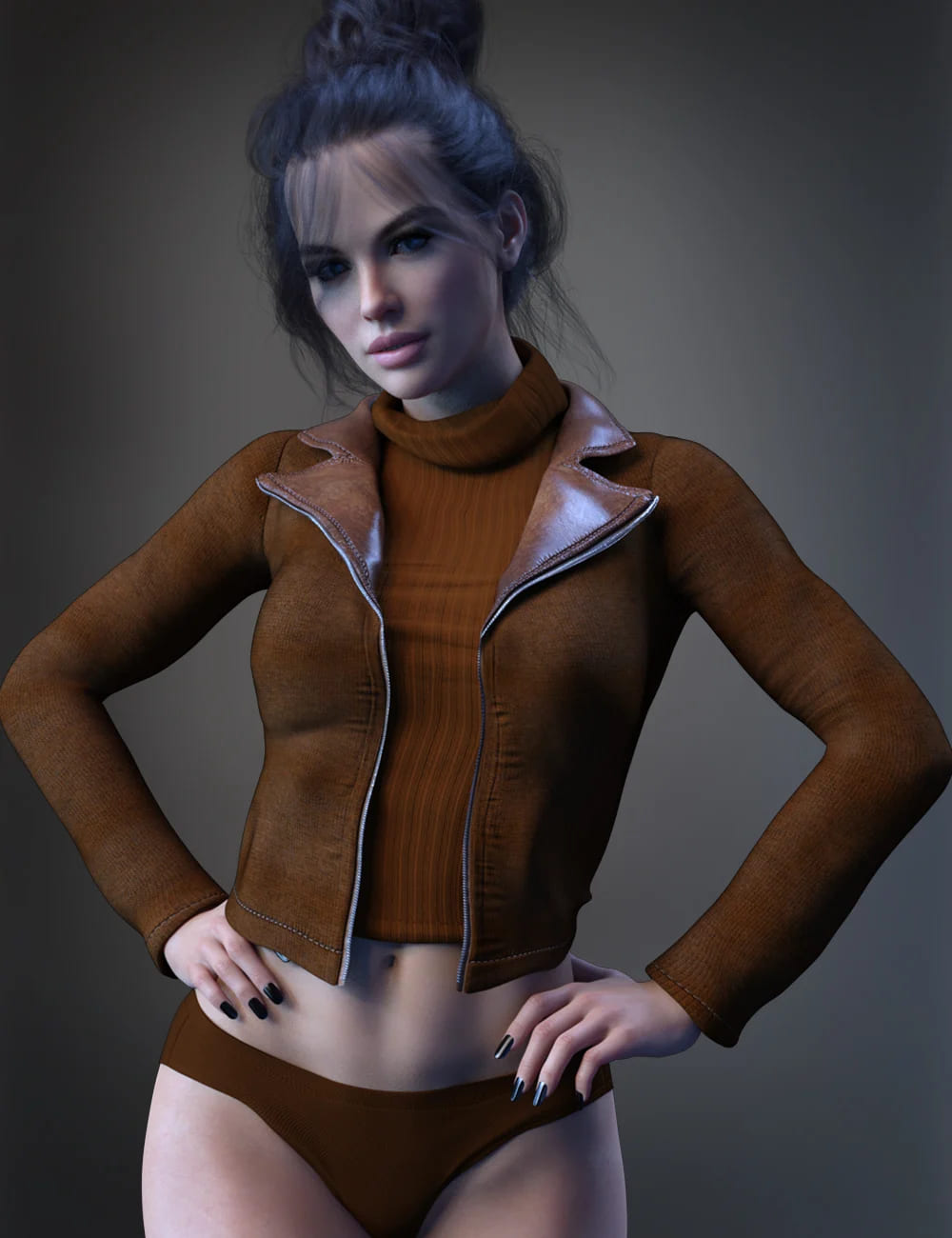 XFashion Crop Jacket for Genesis 8 and 8.1 Females XFashion Crop Jacket for Genesis 8 and 8.1 Females