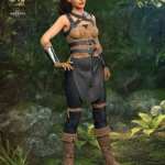 Rebel Rogue Outfit for Genesis 8 Female(s) Rebel Rogue Outfit for Genesis 8 Female(s)