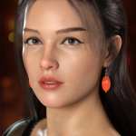 Small Earrings for Genesis 8 Female and Genesis 9 Small Earrings for Genesis 8 Female and Genesis 9