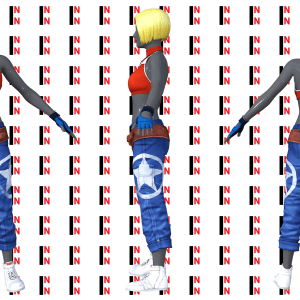 KOF Mary Blue Outfit for Genesis 8 Female KOF Mary Blue Outfit for Genesis 8 Female