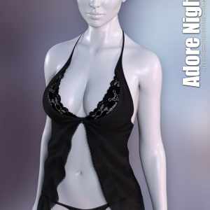 dForce Adore Nightie for Genesis 8 Females dForce Adore Nightie for Genesis 8 Females
