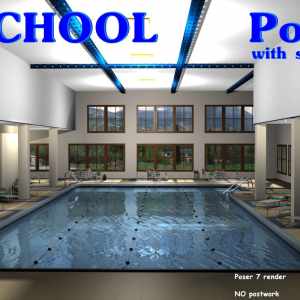 SCHOOL Pool with spa SCHOOL Pool with spa