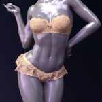 X-Fashion Sheer Lace Lingerie Genesis 8 Female X-Fashion Sheer Lace Lingerie Genesis 8 Female