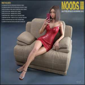 Moods 3 – Poses for Genesis 8 Moods 3 – Poses for Genesis 8